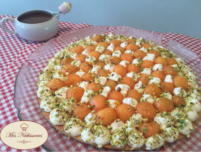 Tarte melon et muscat