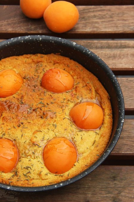 gateau-polenta-abricots