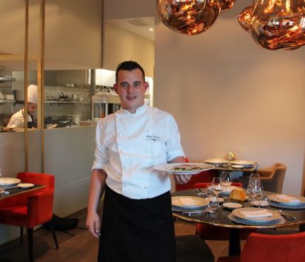 chef vincent leleu, restaurant l'éclat, sharing cuisine, blog lyon, restaurant coup de coeur, rouget façon bouillabaisse, tuto